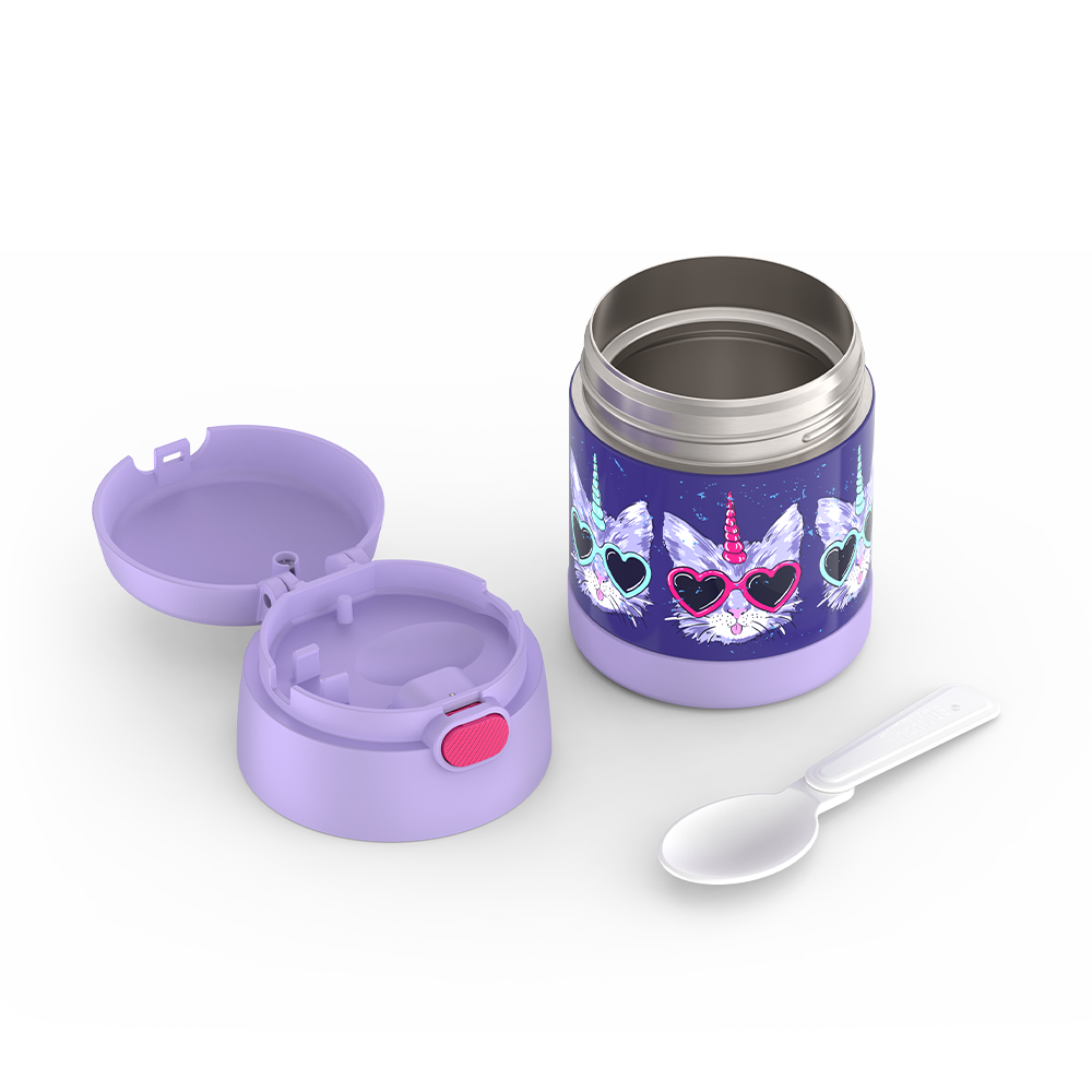 Thermos® 10oz FUNtainer® food jar in Rainbow Dreams