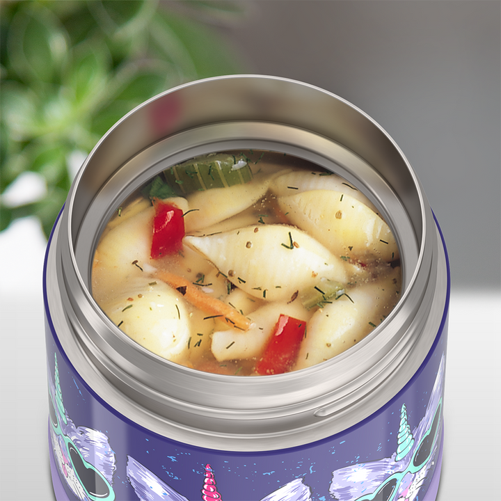 Thermos® 10oz FUNtainer® food jar in Rainbow Dreams
