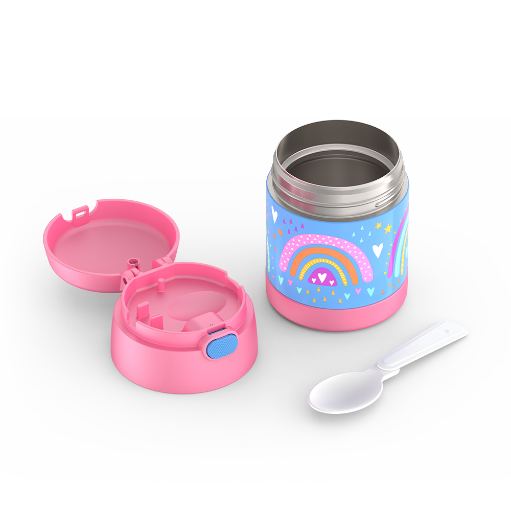 Thermos® 10oz FUNtainer® food jar in Rainbow Dreams