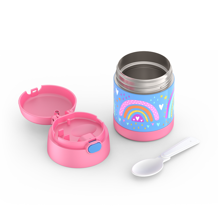 Thermos® 10oz FUNtainer® food jar in Rainbow Dreams