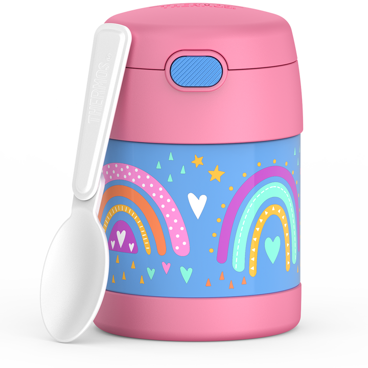 Thermos® 10oz FUNtainer® food jar in Rainbow Dreams
