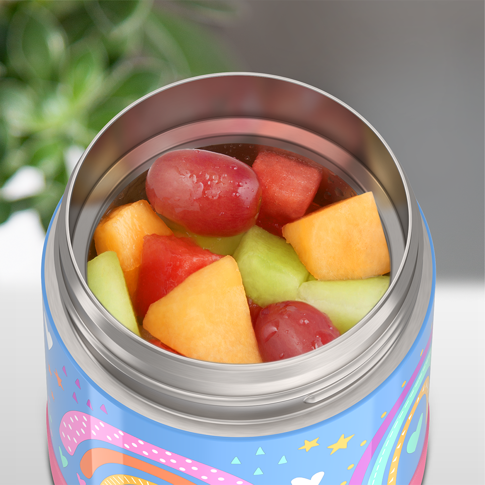 Thermos® 10oz FUNtainer® food jar in Rainbow Dreams