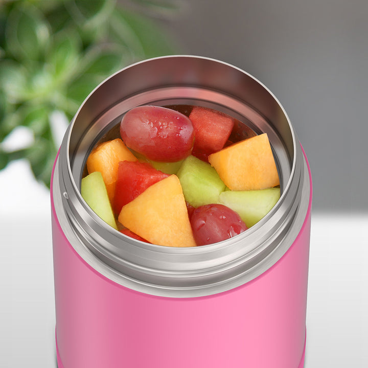 Thermos® 16oz FUNtainer® food jar in Neon Pink