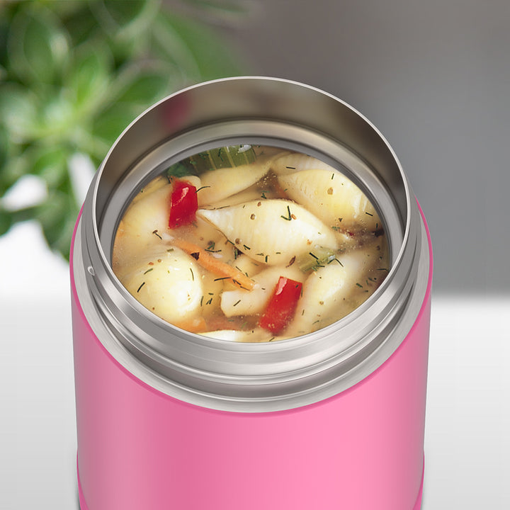 Thermos® 16oz FUNtainer® food jar in Neon Pink