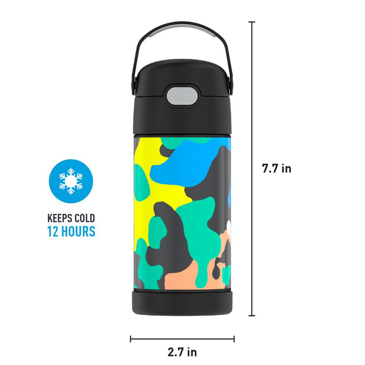 Thermos® 12oz FUNtainer® water bottle in Jungle Kingdom