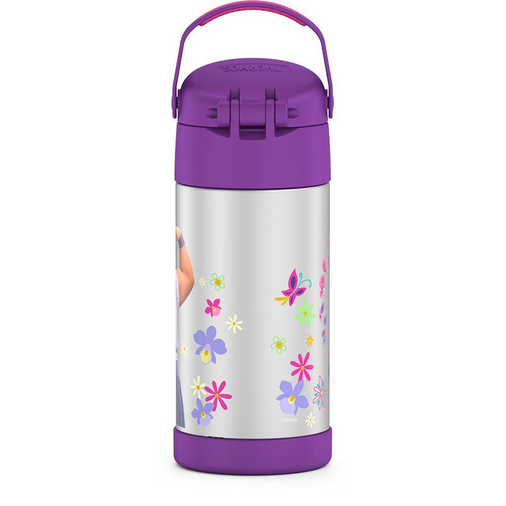 Thermos® 12oz FUNtainer® water bottle in Default Title — back view showing handle and base