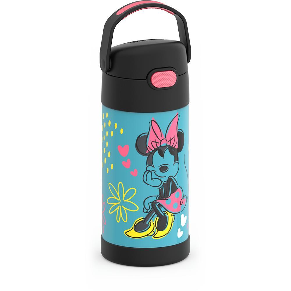 Thermos® 12oz FUNtainer® water bottle in Default Title — angled view showing full profile
