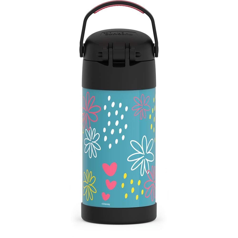 Thermos® 12oz FUNtainer® water bottle in Default Title — back view showing handle and base