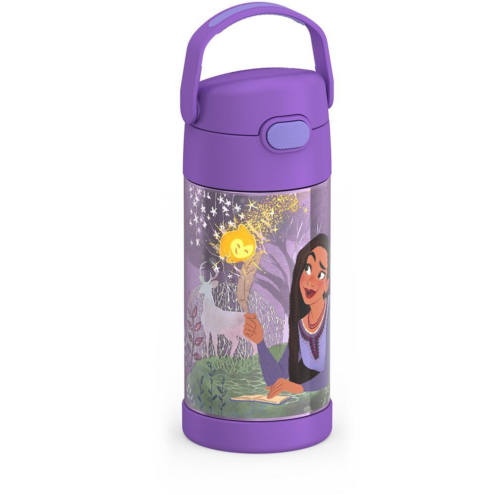 Thermos® 12oz FUNtainer® water bottle in Default Title — angled view showing full profile