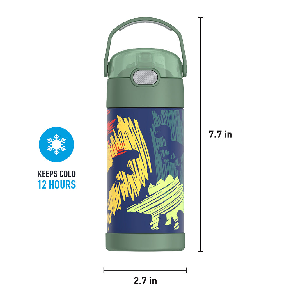 Thermos® 12oz FUNtainer® water bottle in Jungle Kingdom
