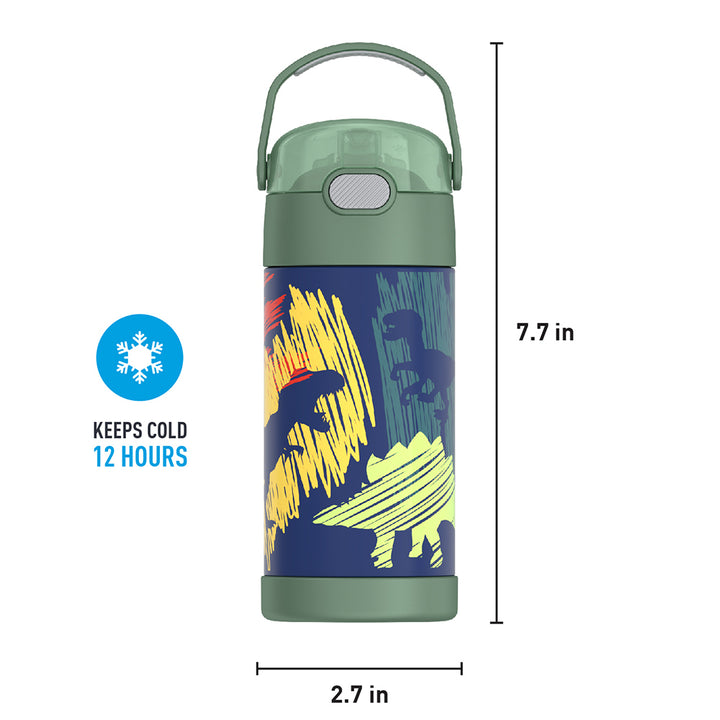 Thermos® 12oz FUNtainer® water bottle in Jungle Kingdom