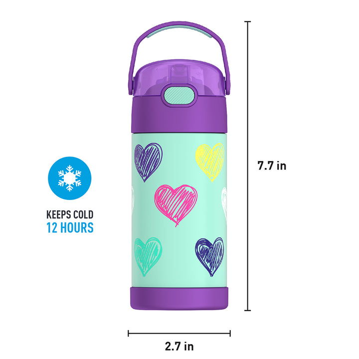 Thermos® 12oz FUNtainer® water bottle in Jungle Kingdom