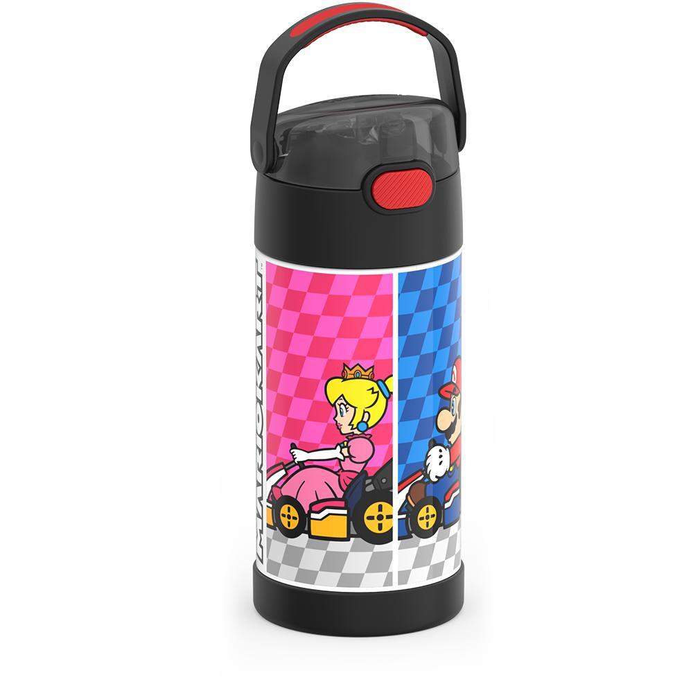 Thermos® 12oz FUNtainer® water bottle in Default Title — angled view showing full profile