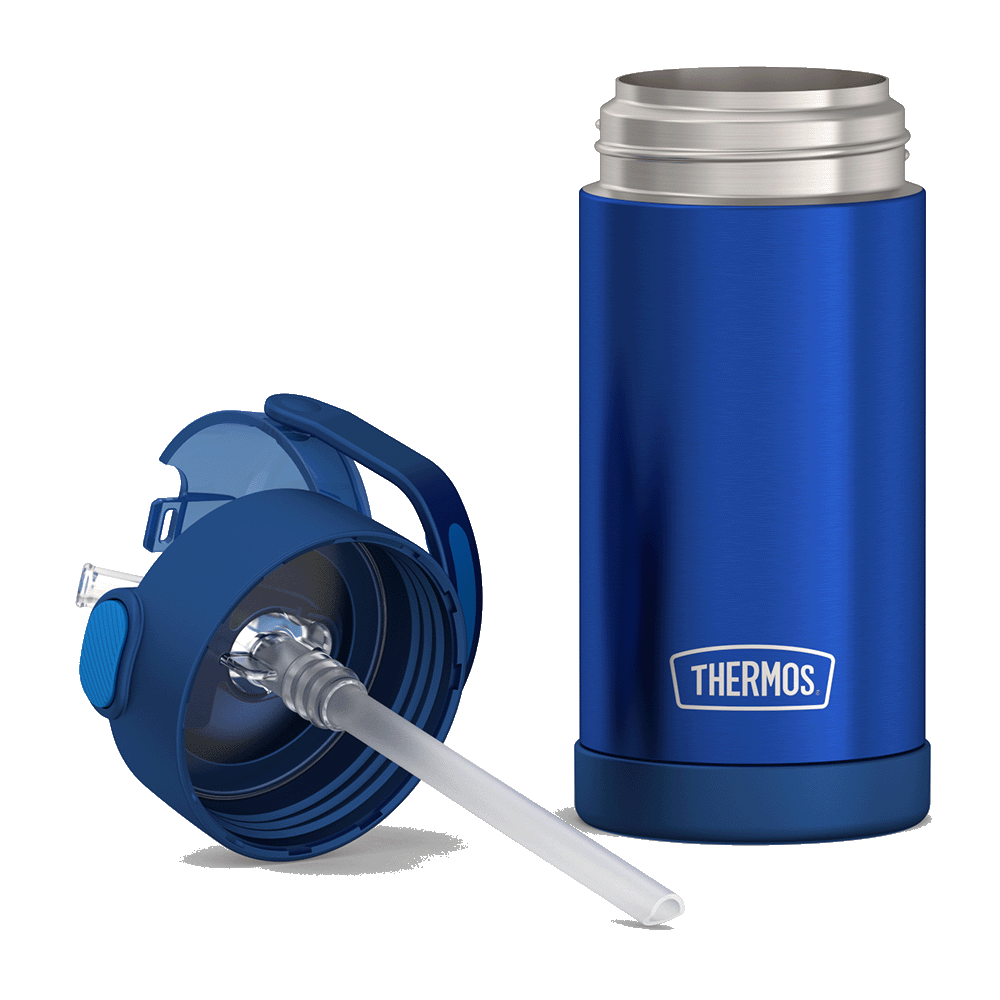 Thermos® 12oz FUNtainer® water bottle in Yellow/Green