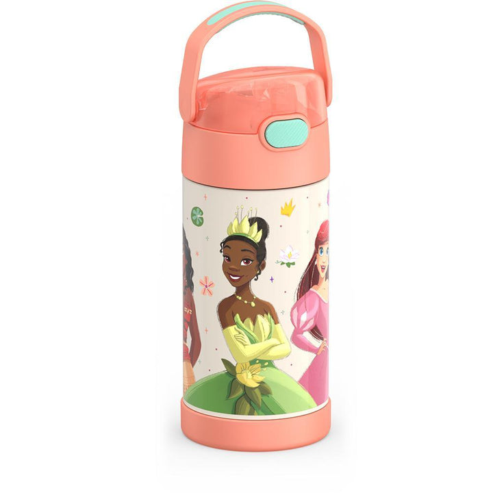 Thermos® 12oz FUNtainer® water bottle in Default Title — angled view showing full profile