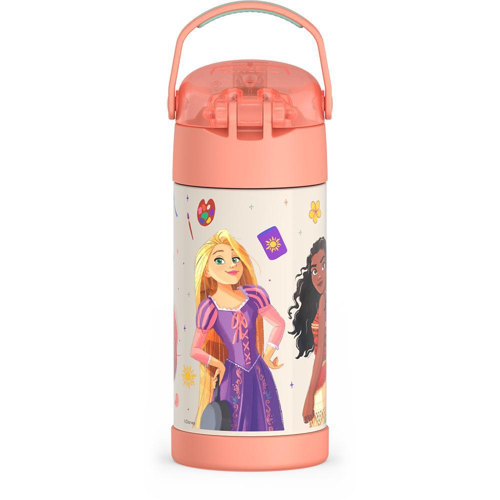 Thermos® 12oz FUNtainer® water bottle in Default Title — back view showing handle and base
