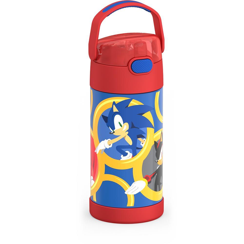 Thermos® 12oz FUNtainer® water bottle in Default Title — angled view showing full profile