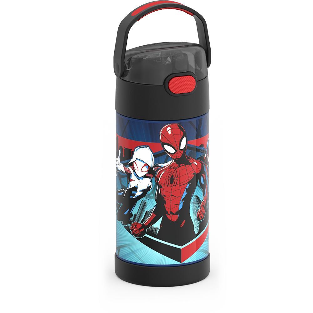Thermos® 12oz FUNtainer® water bottle in Default Title — angled view showing full profile