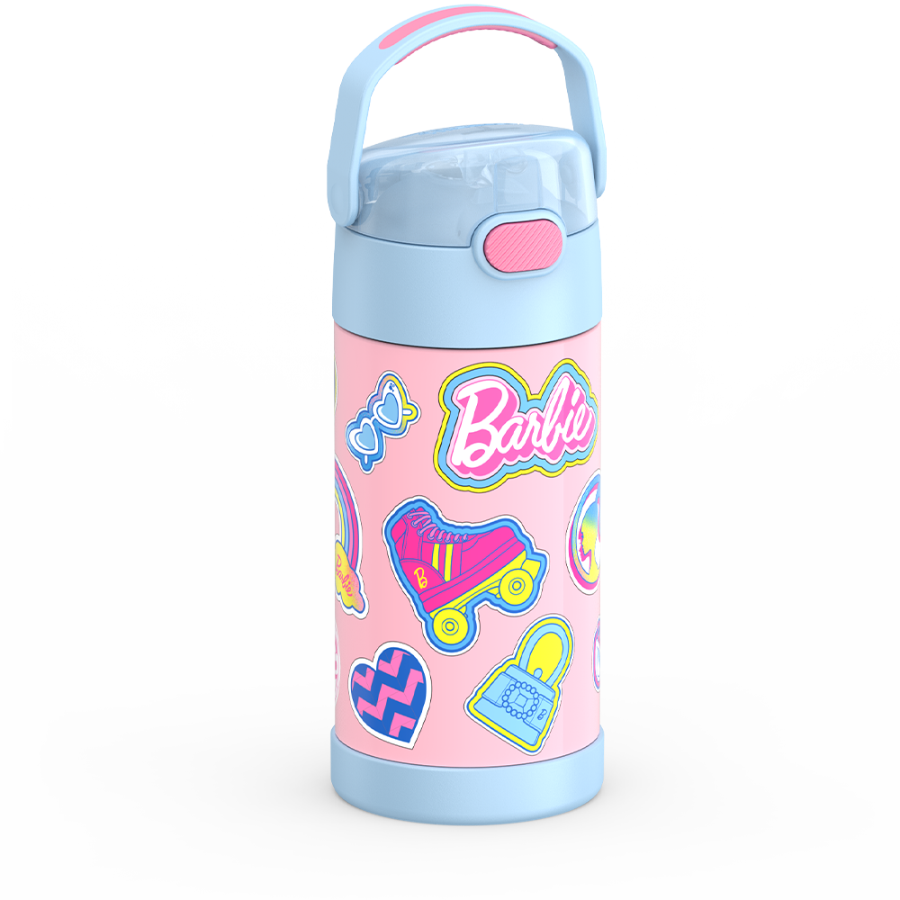 Thermos® 12oz FUNtainer® water bottle in Default Title — angled view showing full profile