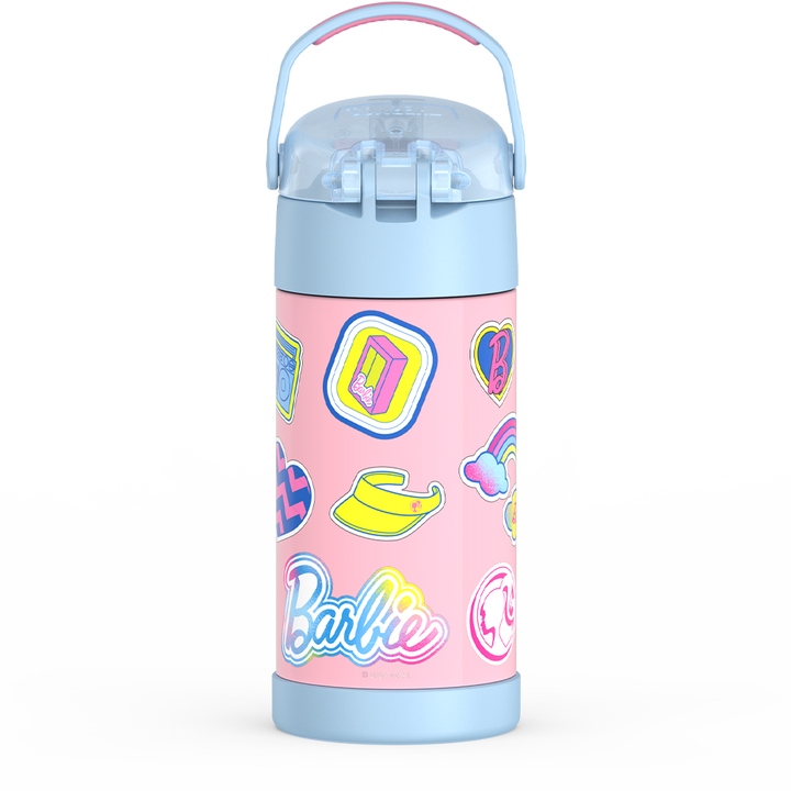 Thermos® 12oz FUNtainer® water bottle in Default Title — back view showing handle and base