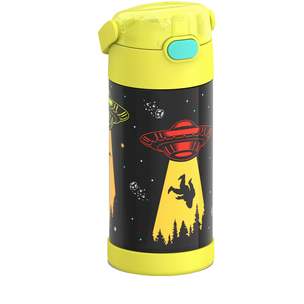 Thermos® 12oz FUNtainer® water bottle in Jungle Kingdom