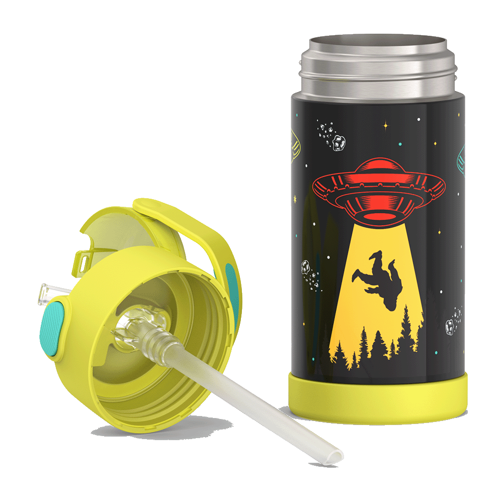 Thermos® 12oz FUNtainer® water bottle in Jungle Kingdom
