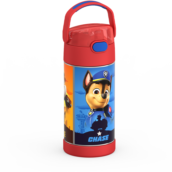 Thermos® 12oz FUNtainer® water bottle in Default Title — angled view showing full profile