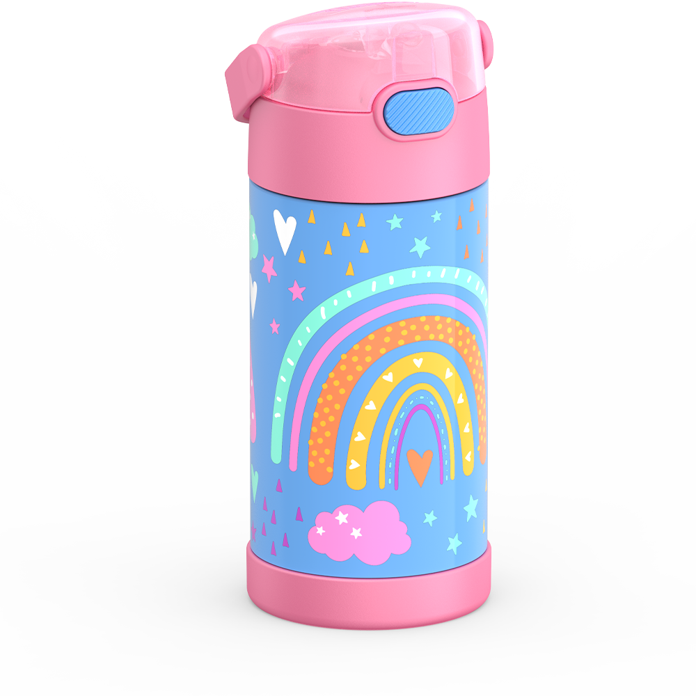 Thermos® 12oz FUNtainer® water bottle in Jungle Kingdom