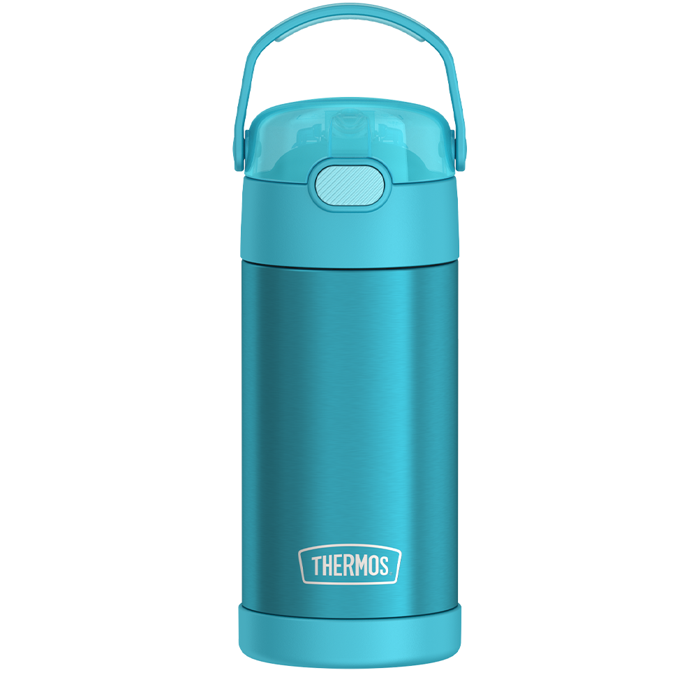 Thermos® 12oz FUNtainer® water bottle in Yellow/Green
