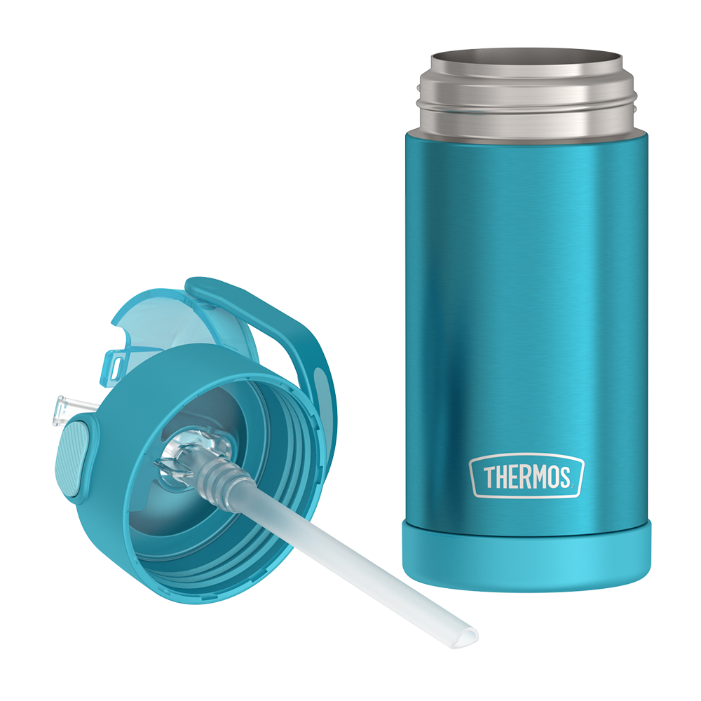 Thermos® 12oz FUNtainer® water bottle in Yellow/Green