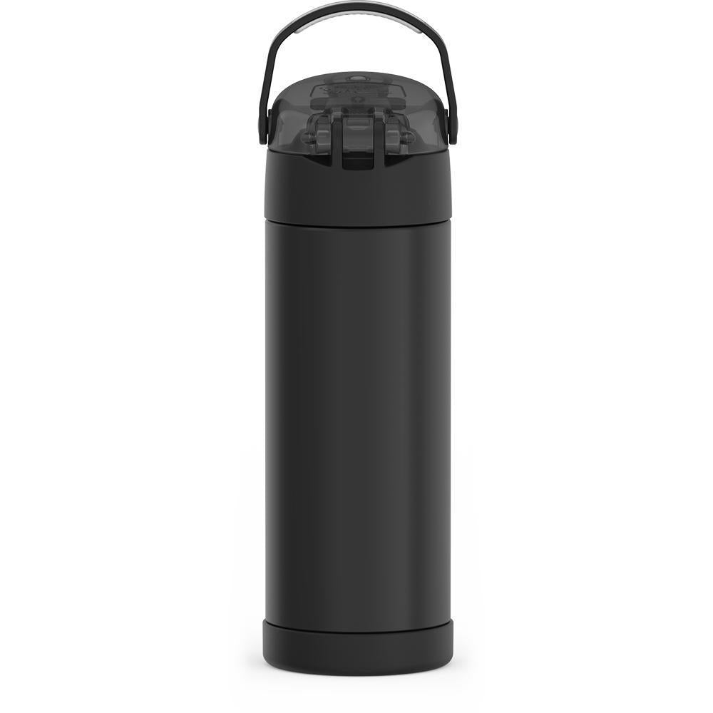 Thermos® 16oz FUNtainer® water bottle in Lightning Bolt Girl — back view showing handle and base
