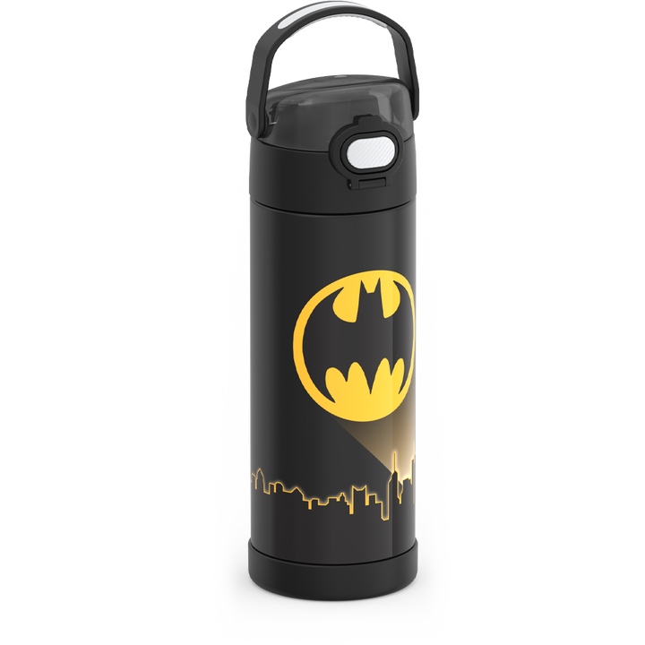 Thermos® 16oz FUNtainer® water bottle in Default Title — angled view showing full profile