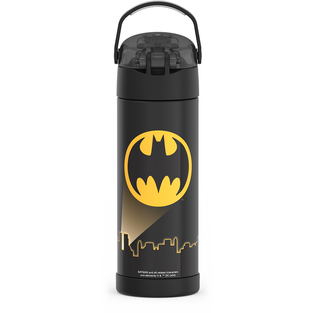 Thermos® 16oz FUNtainer® water bottle in Default Title — back view showing handle and base