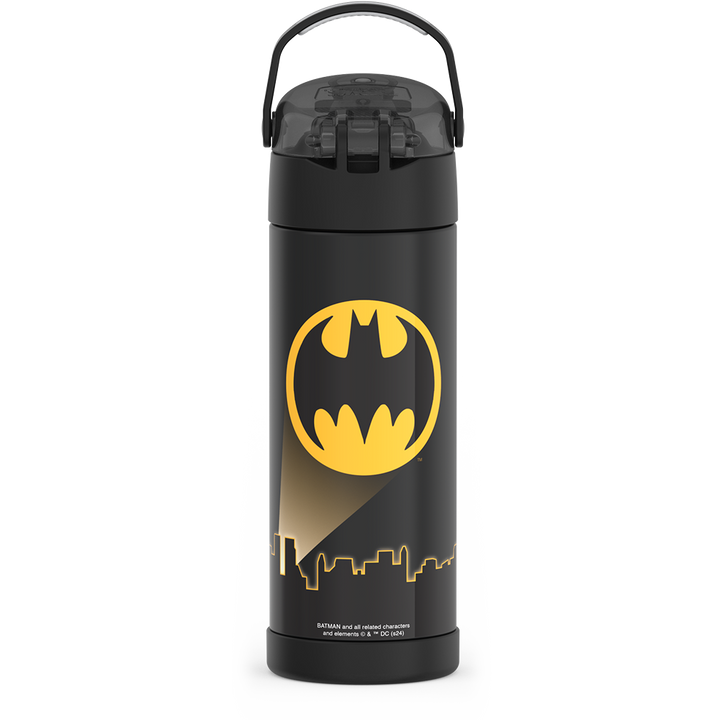Thermos® 16oz FUNtainer® water bottle in Default Title — back view showing handle and base