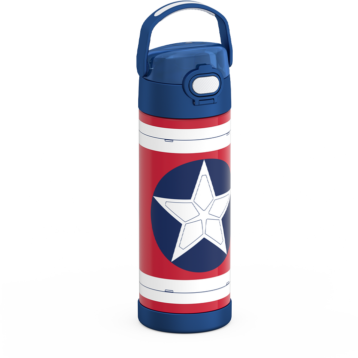 Thermos® 16oz FUNtainer® water bottle in Default Title — angled view showing full profile