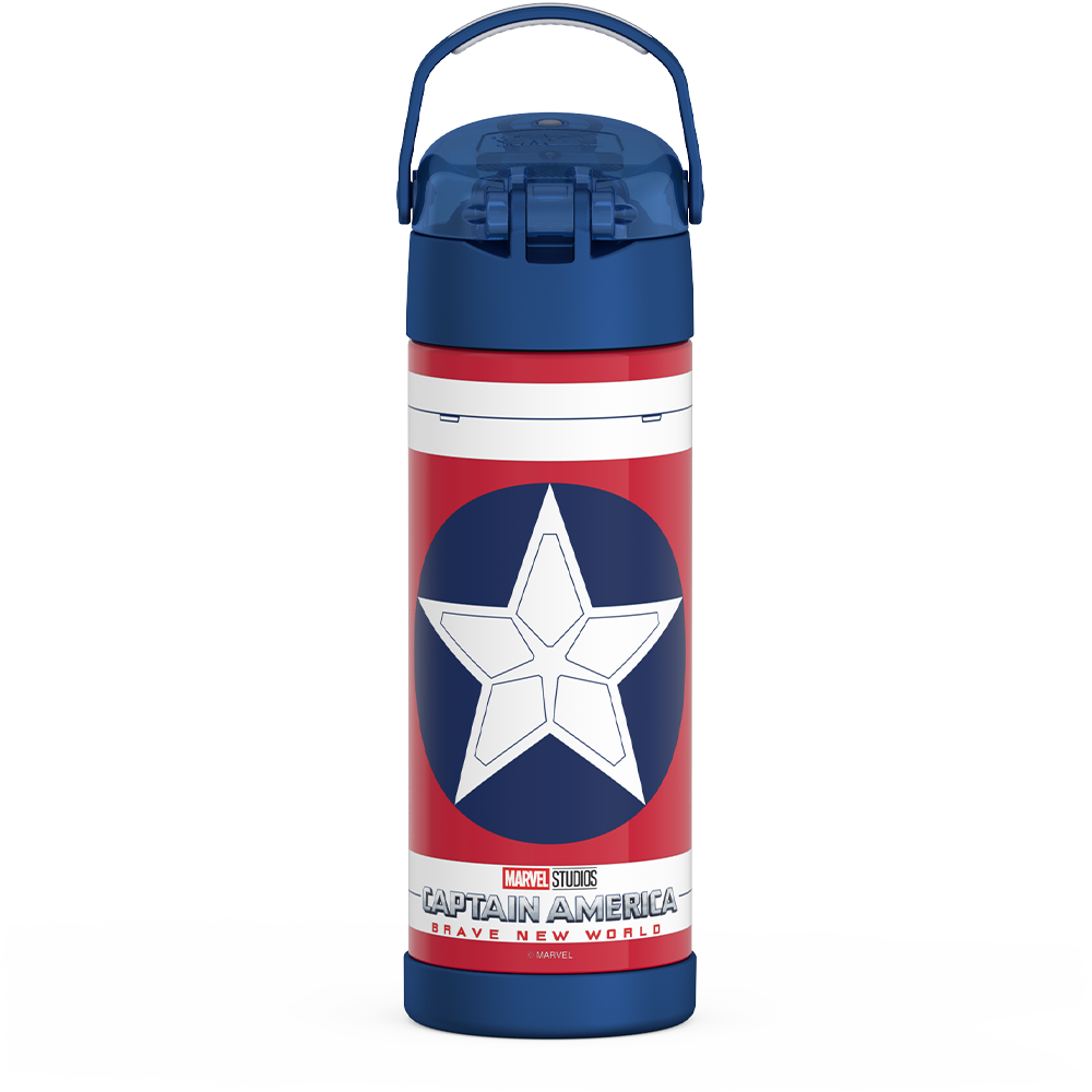 Thermos® 16oz FUNtainer® water bottle in Default Title — back view showing handle and base