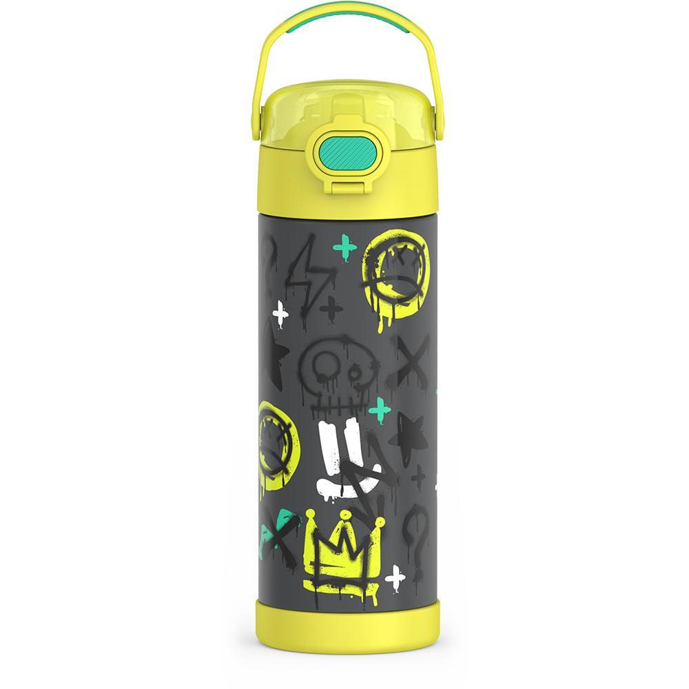 Thermos® 16oz FUNtainer® water bottle in Lightning Bolt Girl