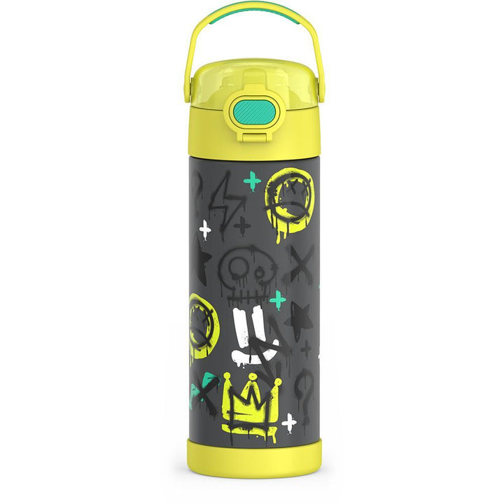 Thermos® 16oz FUNtainer® water bottle in Lightning Bolt Girl