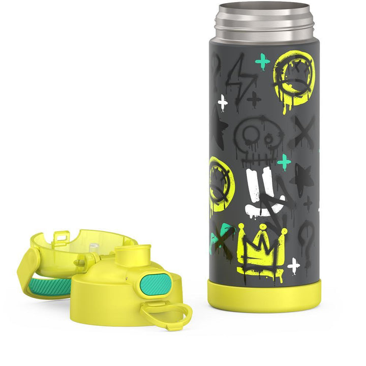 Thermos® 16oz FUNtainer® water bottle in Lightning Bolt Girl