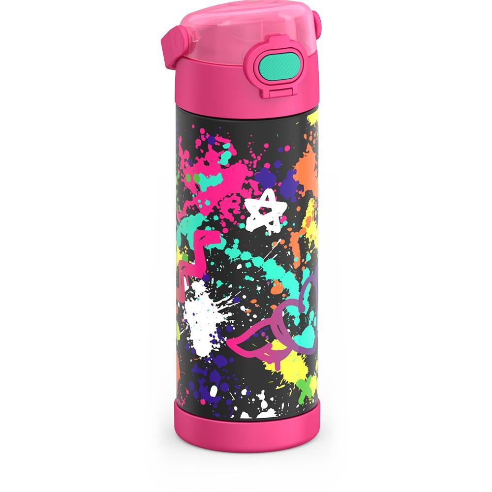 Thermos® 16oz FUNtainer® water bottle in Lightning Bolt Girl