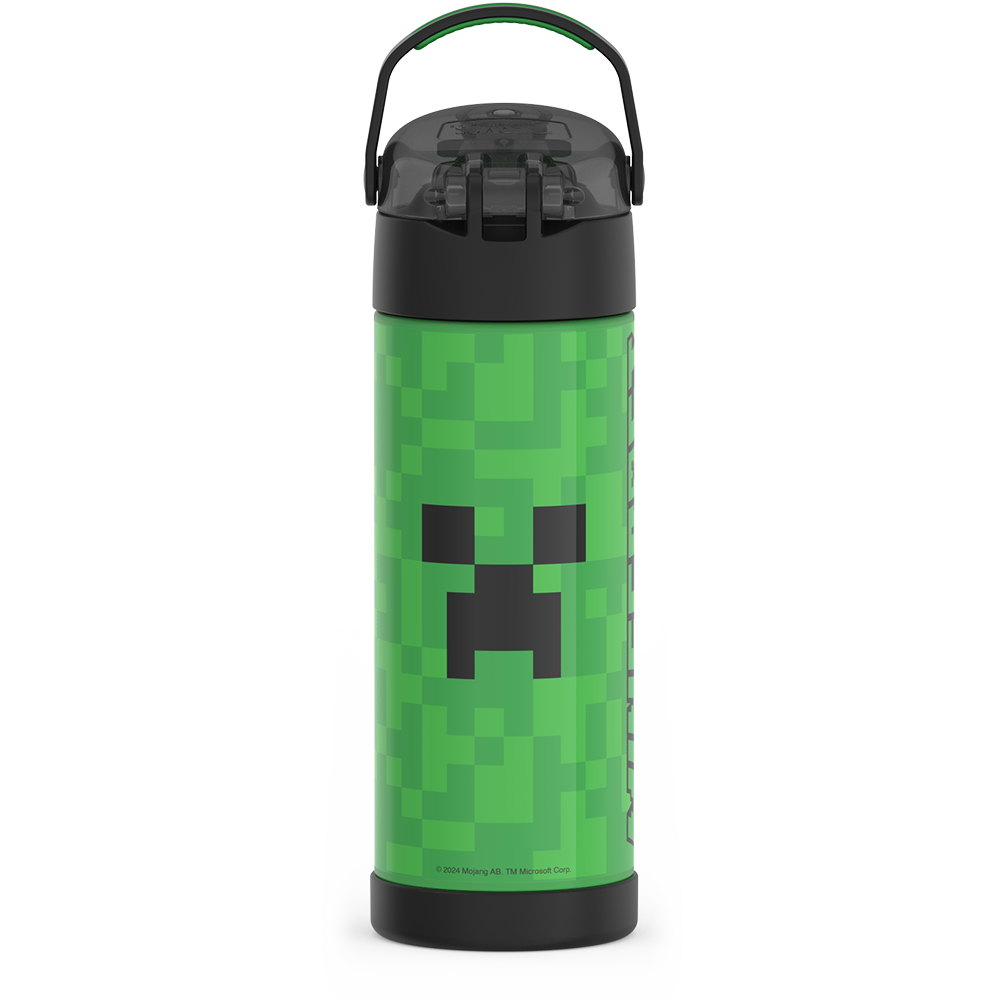 Thermos® 16oz FUNtainer® water bottle in Default Title — back view showing handle and base