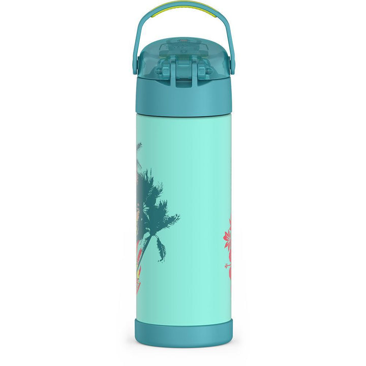 Thermos® 16oz FUNtainer® water bottle in Default Title — back view showing handle and base