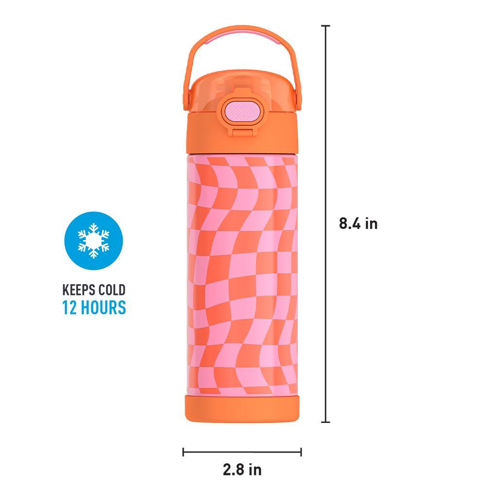 Thermos® 16oz FUNtainer® water bottle in Lightning Bolt Girl