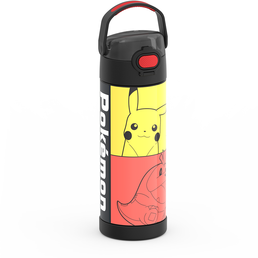 Thermos® 16oz FUNtainer® water bottle in Default Title — angled view showing full profile