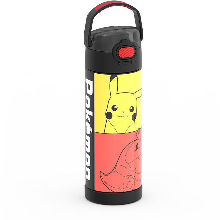 Thermos® 16oz FUNtainer® water bottle in Default Title — angled view showing full profile