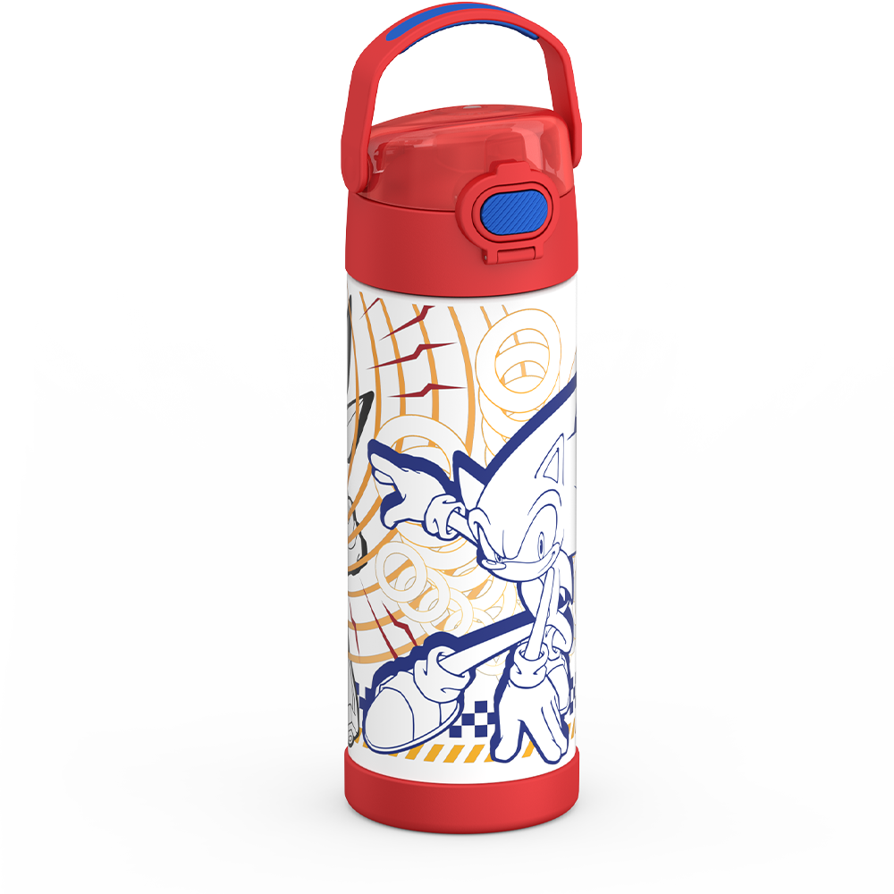 Thermos® 16oz FUNtainer® water bottle in Default Title — angled view showing full profile