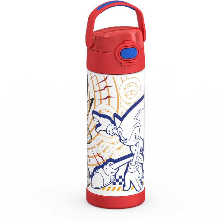 Thermos® 16oz FUNtainer® water bottle in Default Title — angled view showing full profile
