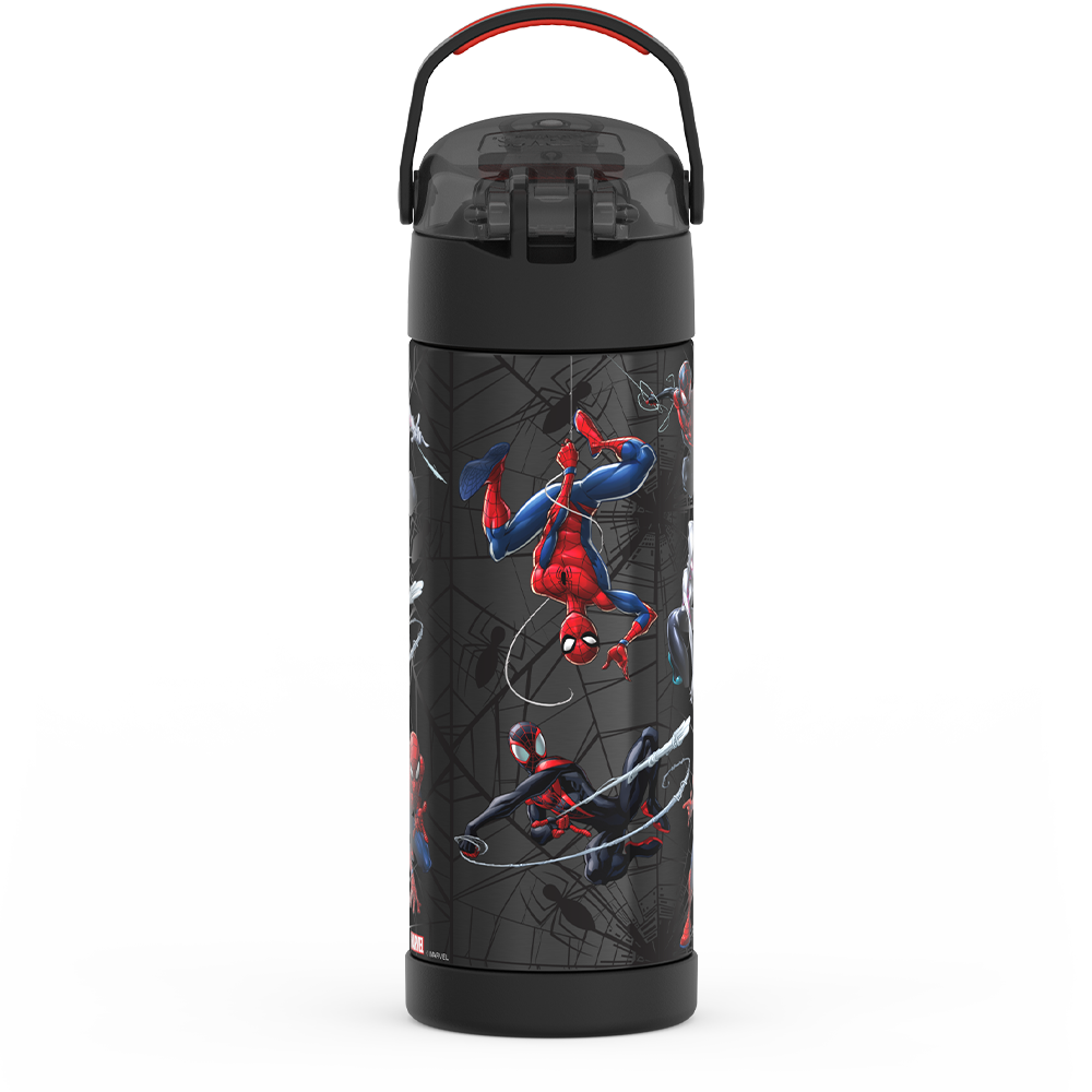 Thermos® 16oz FUNtainer® water bottle in Default Title — back view showing handle and base