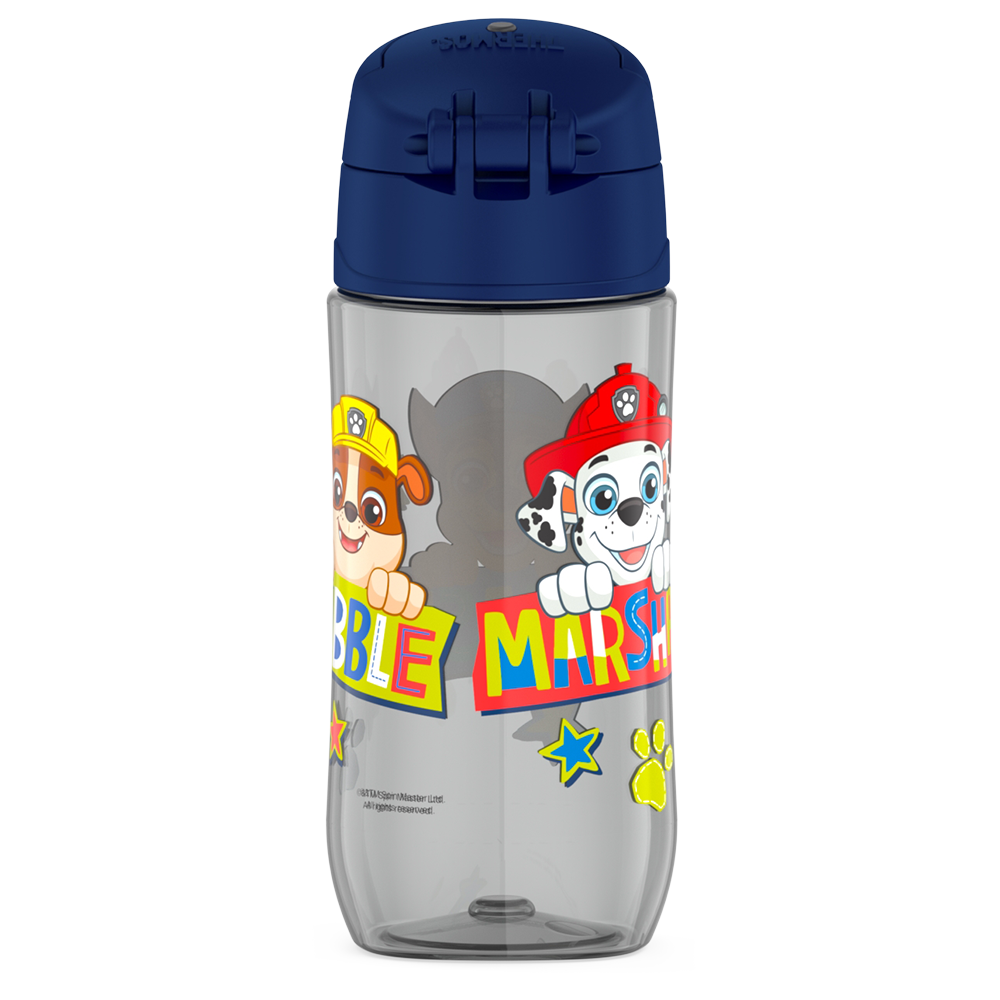 Thermos® 16oz Thermos® water bottle in Default Title — back view showing handle and base