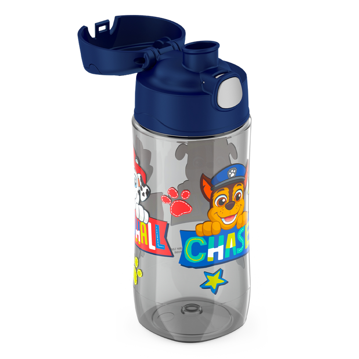 Thermos® 16oz Thermos® water bottle in Default Title — close-up of push-button spout lid